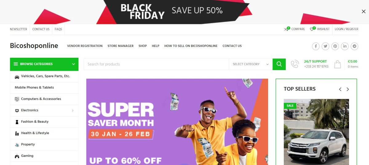 Sell Your Products Online In Ghana