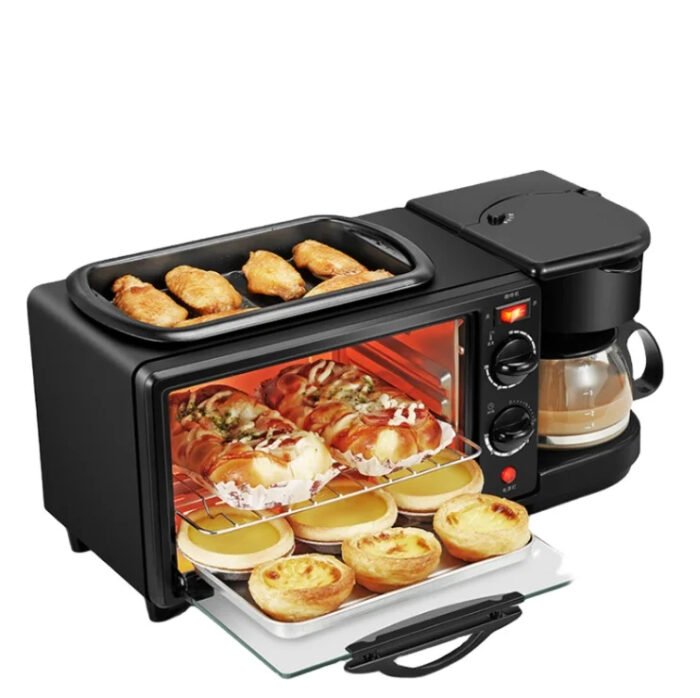 3 In 1 Breakfast Station Microwave