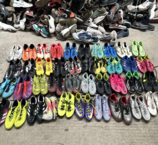 Second Hand Used Soccer Football Shoes