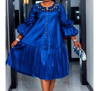 Spring Long Sleeve Satin