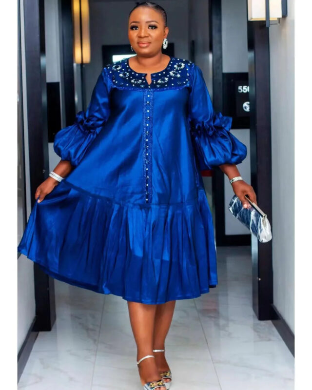 Spring Long Sleeve Satin