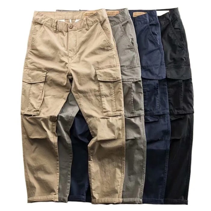 Multi Pocket Casual Men Trousers
