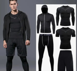 Men Sportswear Gym Fitness Set