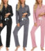 Women Long Sleeve Pajama Set