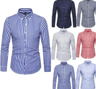 Long Sleeve Men Casual Shirts