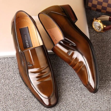 Business Men Leather Shoes