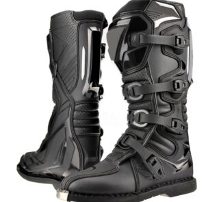 Genuine Leather Motorbike Shoes