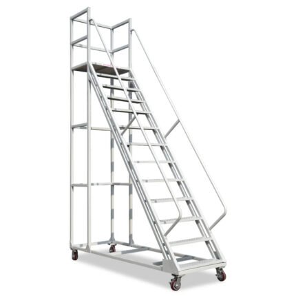 Rolling Mobile Platform Ladder