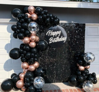 Wedding Party Wall Backdrop Service