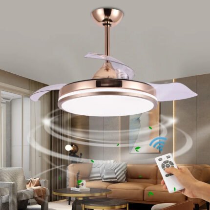 Led Ceiling Light With Fan