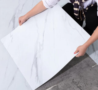 Simulated Thick Marble Floor Tile